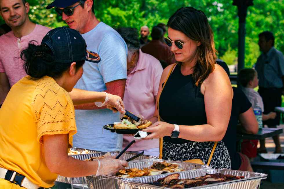 full service affordable wedding caterer Smoking Barrels BBQ 1